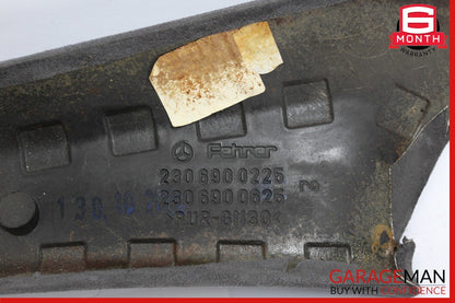 03-12 Mercedes R230 SL55 AMG Front Right Interior Trim Panel A Pillar Suede OEM