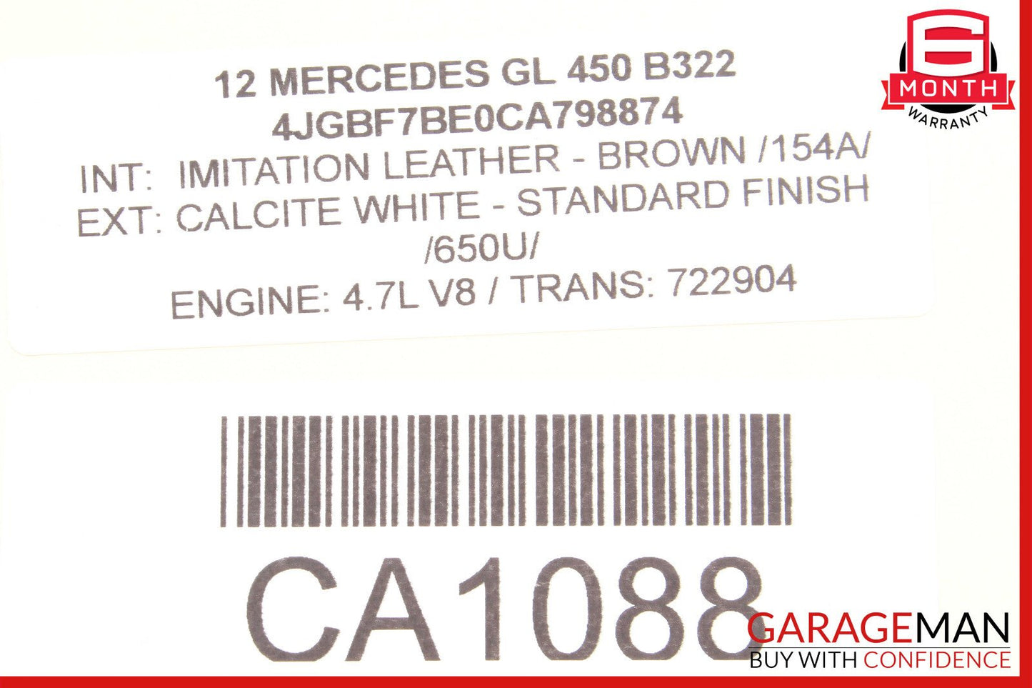 10-11 Mercedes W212 E350 E550 Right Side LED Daytime Running Light Fog Lamp OEM