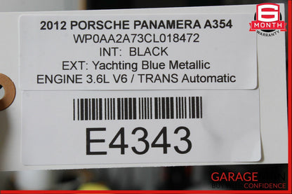 10-15 Porsche Panamera 970 Nissens A/C AC Air Conditioning Condenser OEM