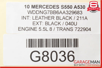 07-09 Mercedes W221 S550 S63 AMG Front Left Side Door Sound Speaker Logic 7 OEM