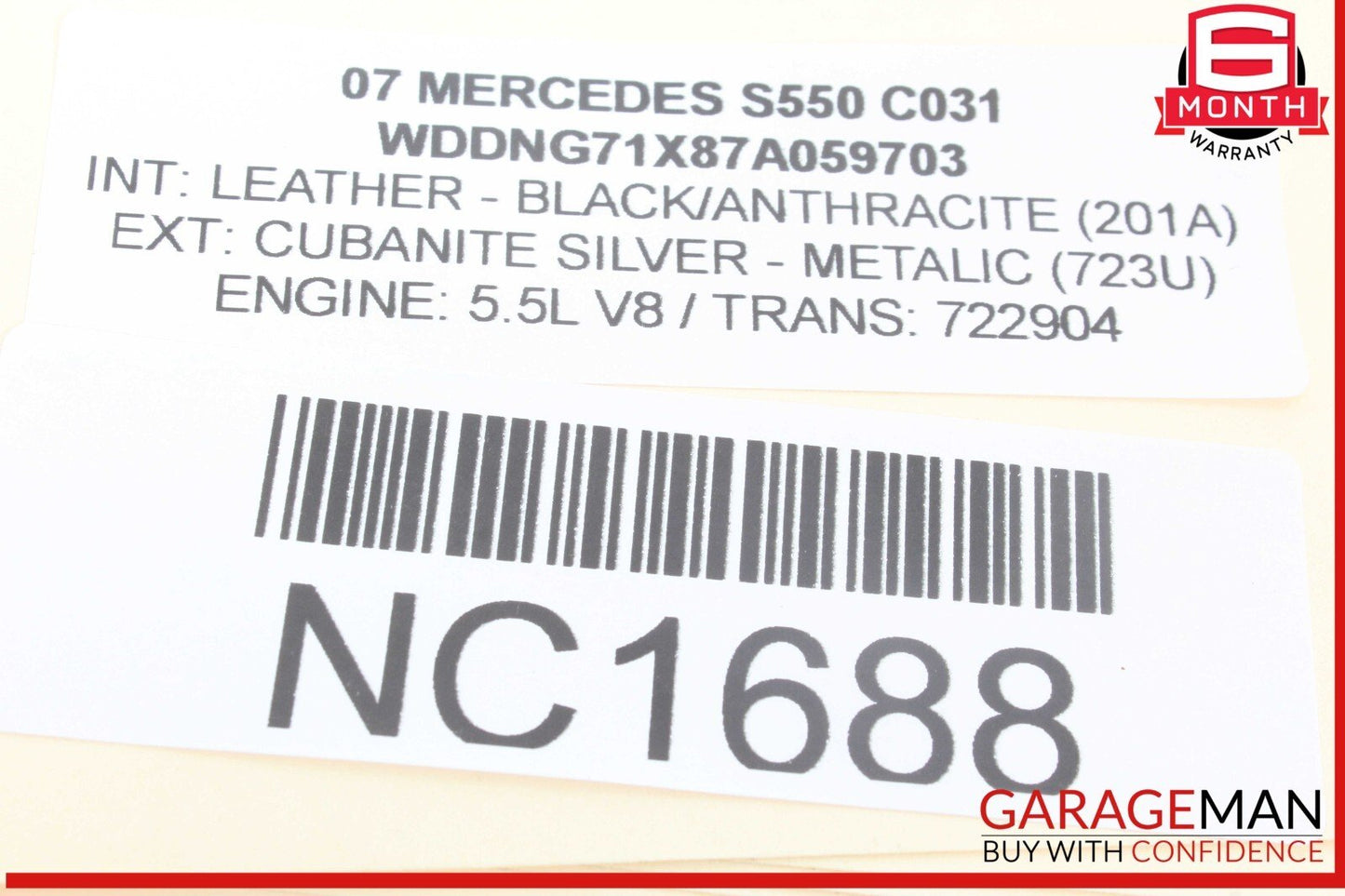 07-14 Mercedes W221 S550 CL550 Dashboard Instrument Cluster Dash Control Switch