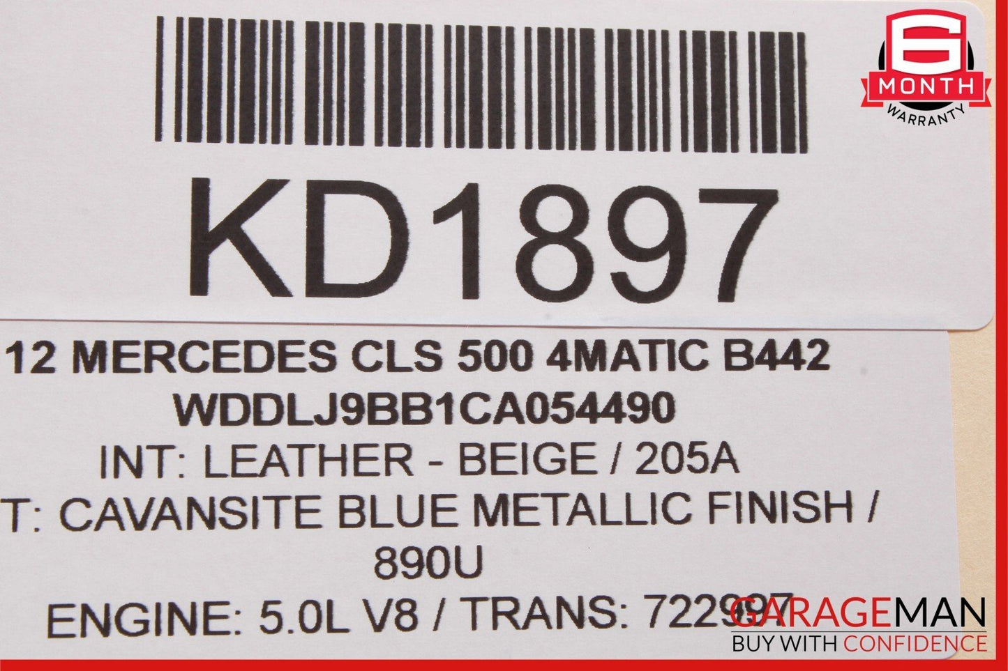 12-14 Mercedes W218 CLS500 Park Assist Parktronic Sensor Module Control OEM