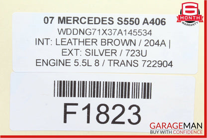 07-09 Mercedes W211 E350 CLS550 Front Right Seatbelt Seat Belt Receiver Buckle