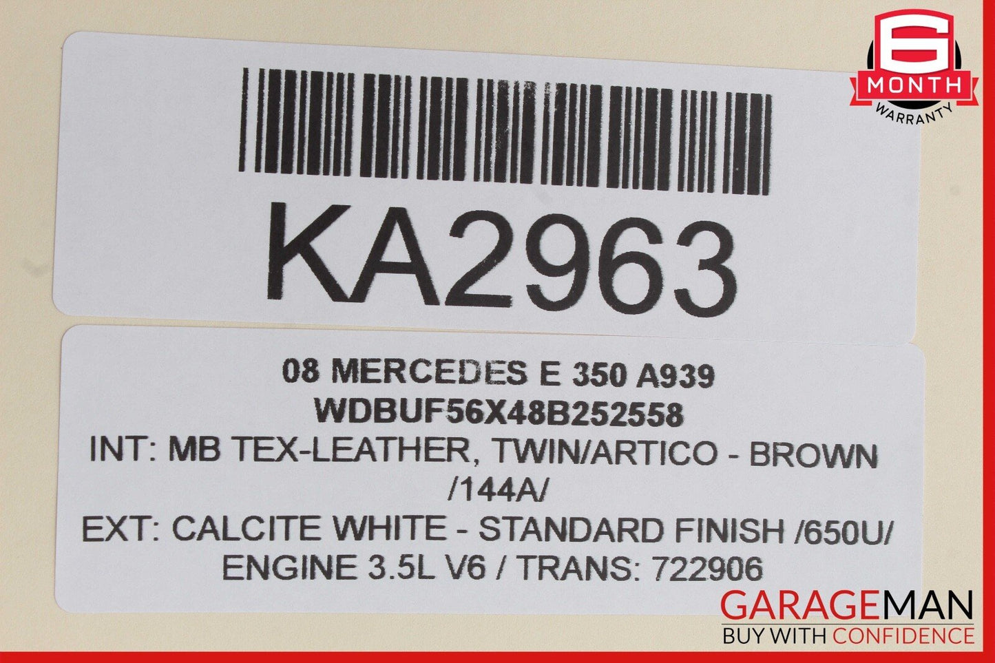 03-09 Mercedes W211 E350 Sirius Satellite Radio Receiver Module Black OEM