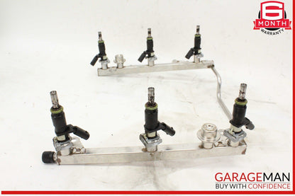 05-12 Mercedes W204 C300 Fuel Injector Rail w/ Fuel Injectors 2720700995 OEM