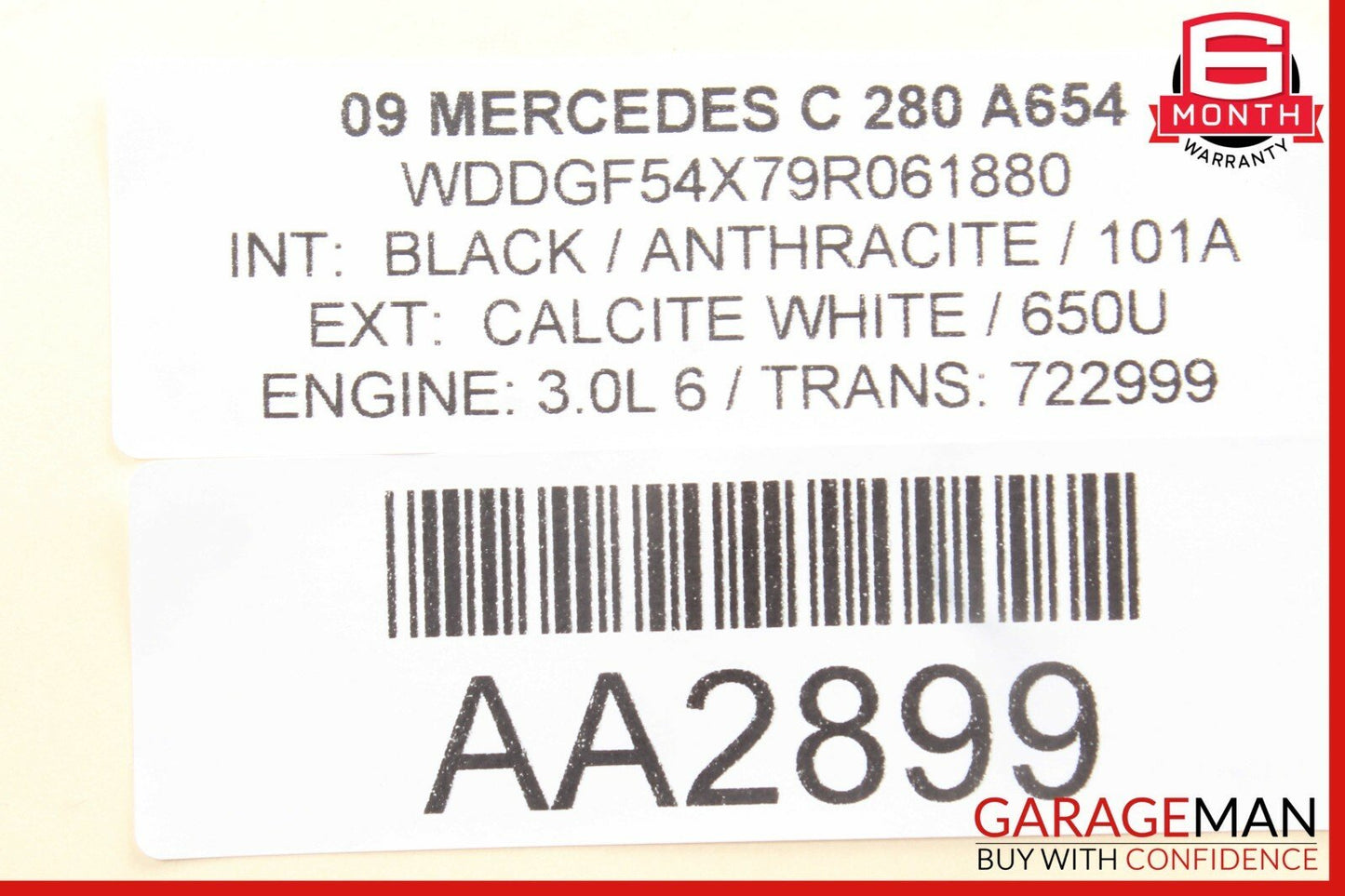 08-11 Mercedes W204 C350 C63 AMG AC A/C Heater Climate Control OEM