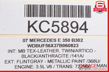 03-12 Mercedes R350 GL350 SLK350 E350 Front Right Side Seat Controller Module