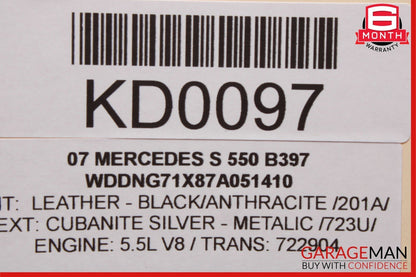07-14 Mercedes W221 S550 Front Left Upper Control Arm w/ Height Level Sensor OEM