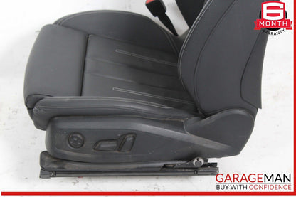 17-24 Audi A4 Front Left Driver Side Seat Cushion Cover Black OEM