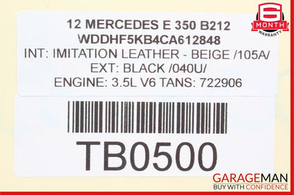 10-16 Mercedes W212 E350 E550 Front Left Side Top Upper Control Arm RWD