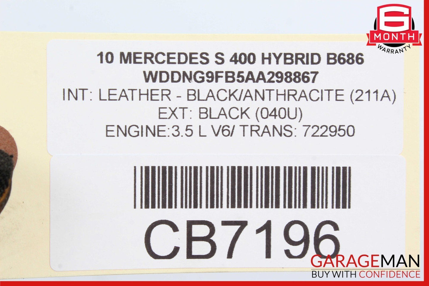 07-14 Mercedes W221 S400 CL550 Rear Right or Left Camber Strut Upper Control Arm