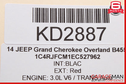14-18 Jeep Grand Cherokee Engine Alternator Generator 200 AMP OEM