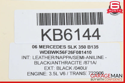 05-11 Mercedes R171 SLK350 SLK280 Front Left Side Spindle Knuckle Hub OEM