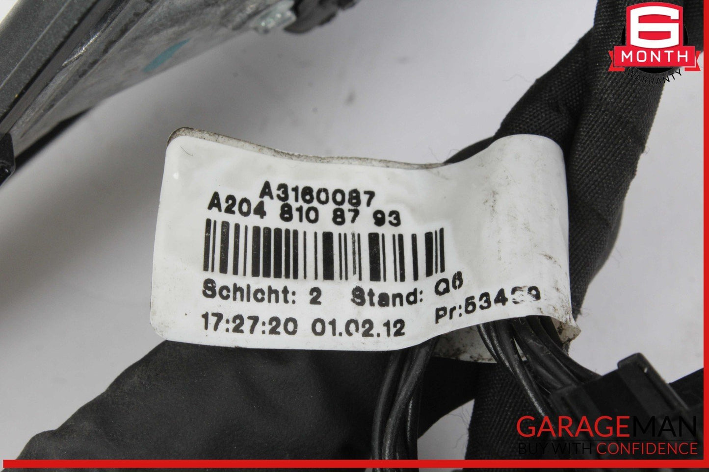 12-14 Mercedes W204 C250 C350 C63 AMG Front Left Side Door Rear View Mirror OEM