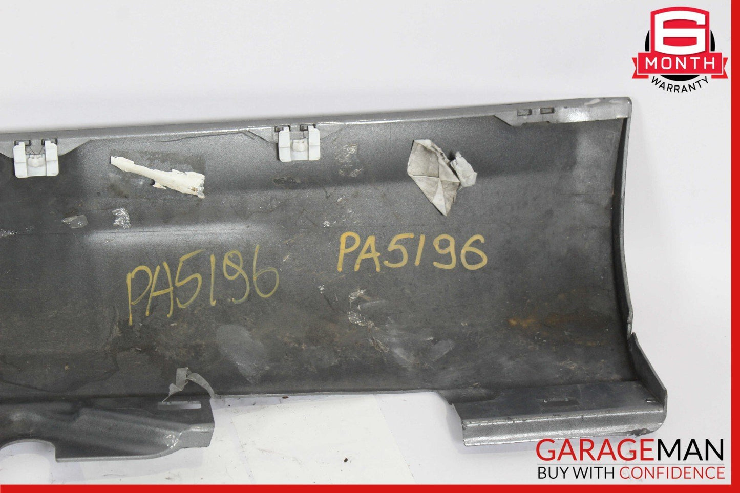 10-13 Mercedes W207 E350 Right Side Rocker Skirt Moulding Trim Panel Silver