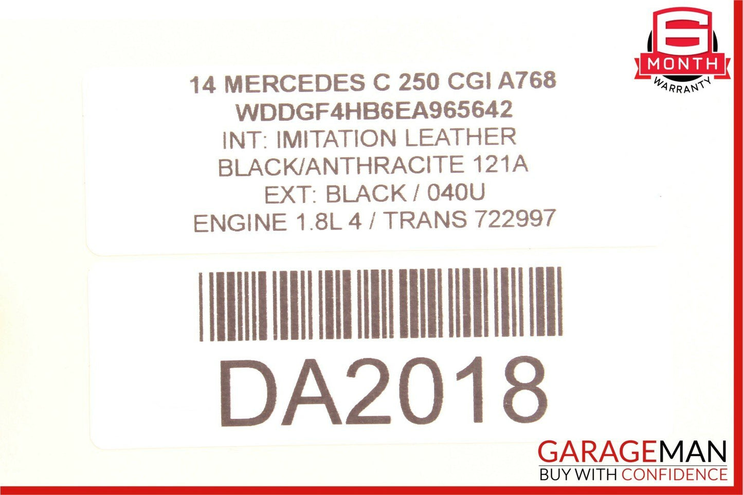 12-14 Mercedes W204 C250 C350 AC A/C Climate Temperature Heater Switch Control