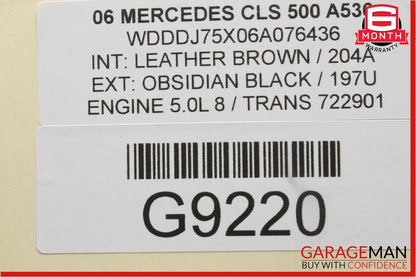 06-11 Mercedes W219 CLS350 CLS500 Rear Left Side Door Controller Module Unit