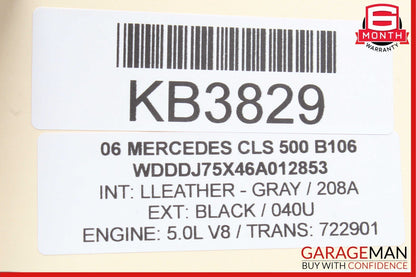 06-11 Mercedes W219 CLS500 CLS550 Front Right Side Exterior Door Handle OEM