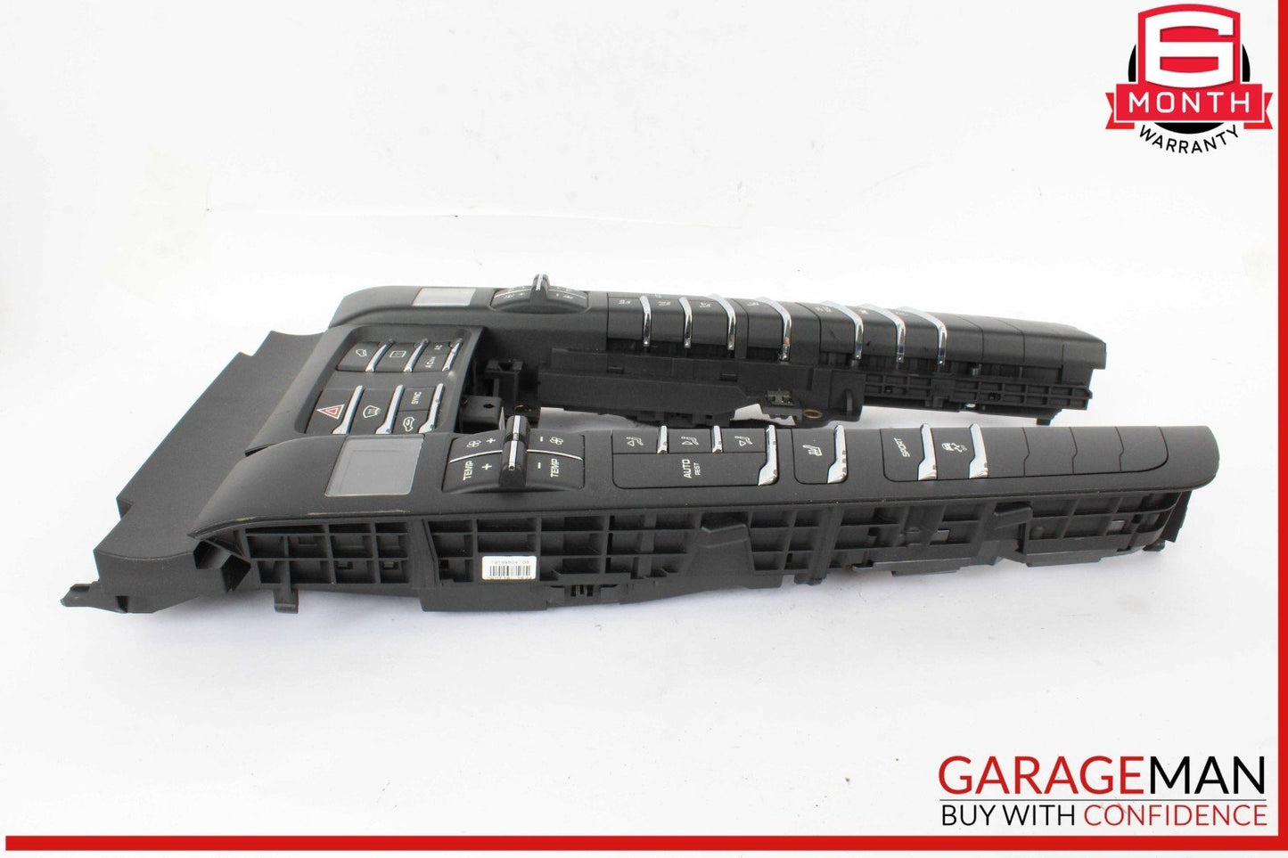 15-18 Porsche Macan 95B Front Center Console Dash Climate Control Panel OEM