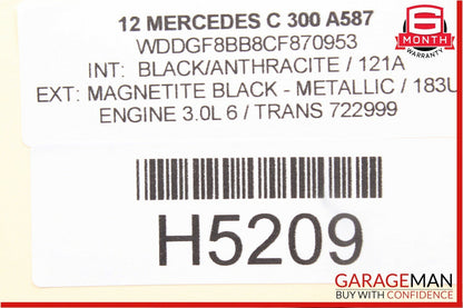 08-14 Mercedes W204 C300 Rear Right Passenger Side Door Control Module Unit OEM