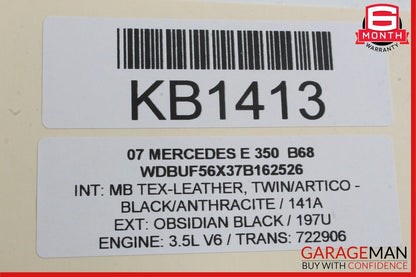03-09 Mercedes W211 E350 E320 E550 Rear Right Door Window Regulator Motor Unit