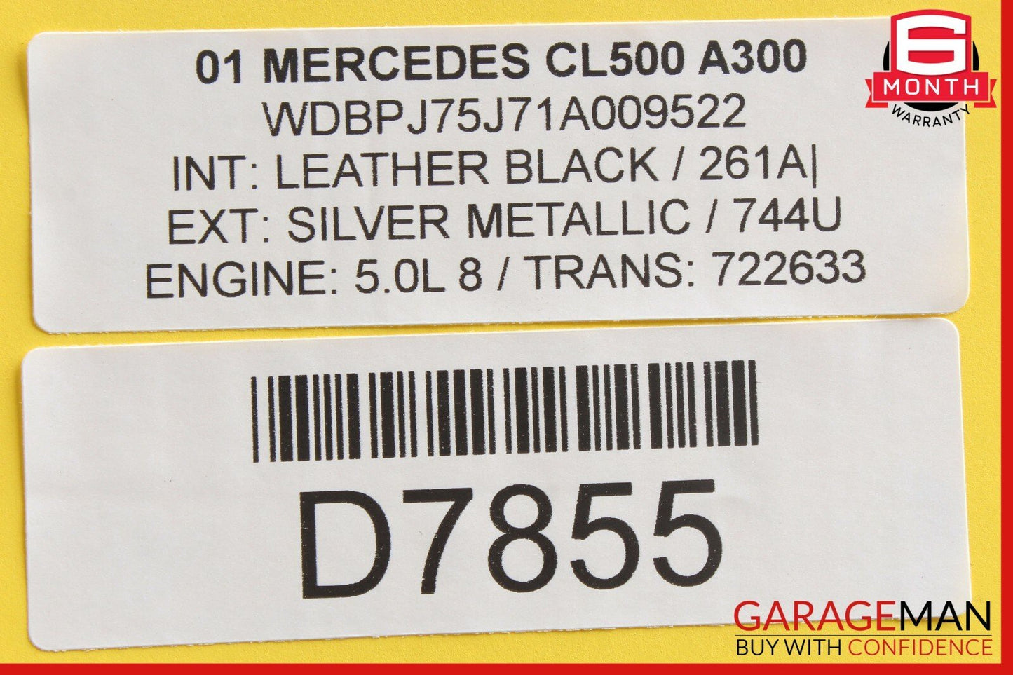 00-06 Mercedes W215 CL500 CL600 Parktronic Sensor Display Warning Buzzer OEM