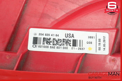 12-14 Mercedes W204 C250 C300 Rear Right Side Taillight Tail Light Lamp OEM