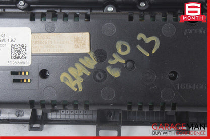 13-19 BMW 640i 650i F06 AC A/C Heater Climate Control Switch OEM