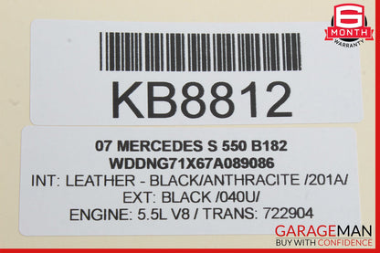 07-09 Mercedes W221 S550 S63 AMG Front Left Driver Side Door Speaker Logic 7 OEM