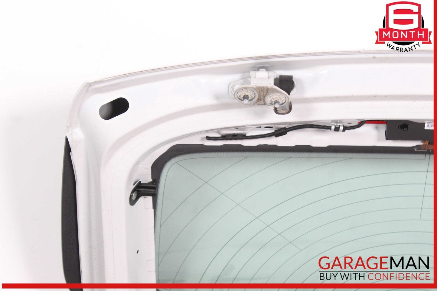 12-15 BMW X1 E84 Trunk Hatch Lid Tailgate Assembly White OEM