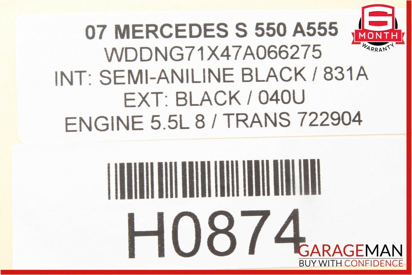 07-13 Mercedes W221 S550 CL550 S63 AMG A/C AC Heater Climate Control Switch OEM