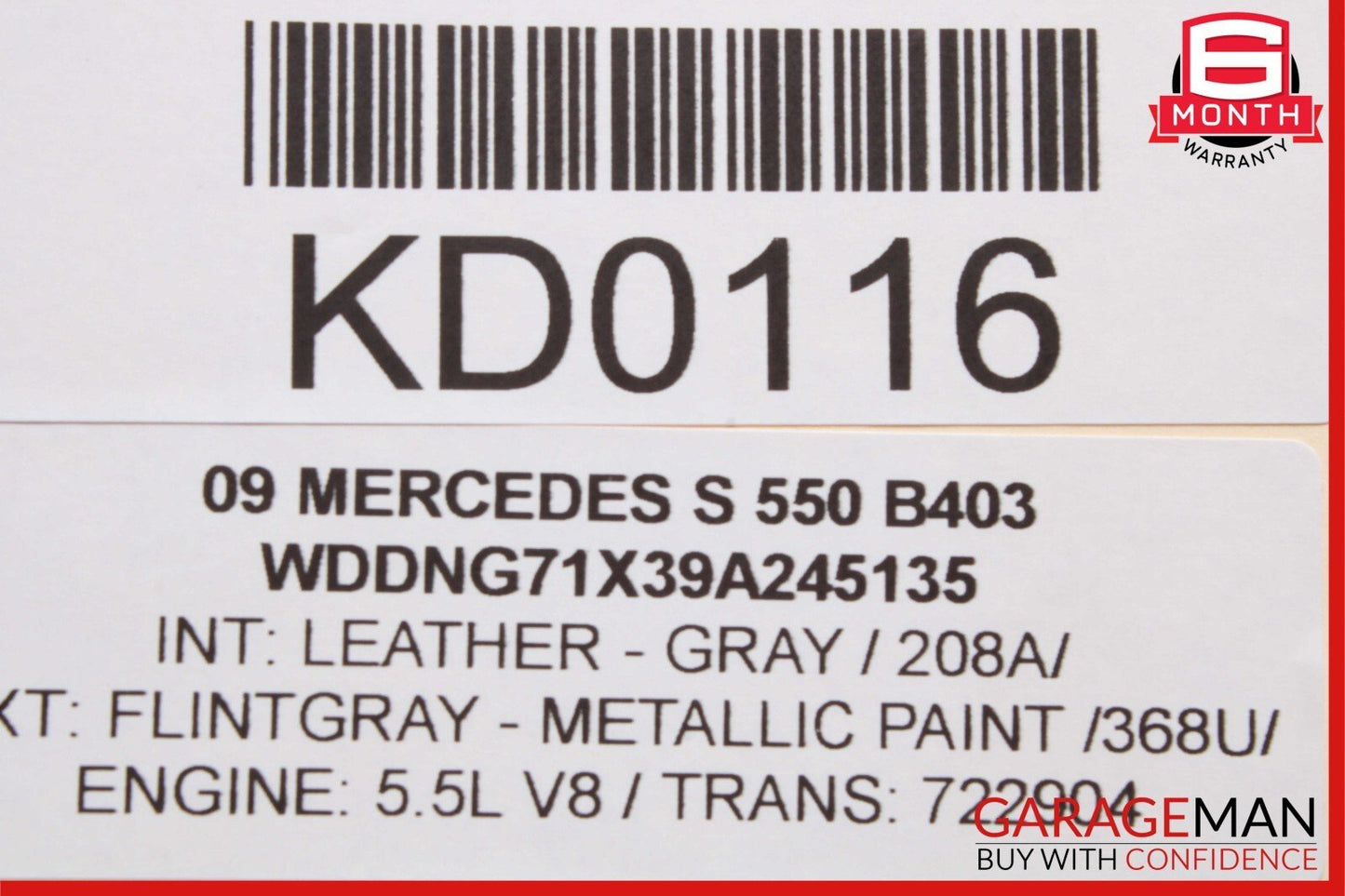 07-14 Mercedes W221 S550 CL550 Trunk Release Remote Open Close Module Unit OEM