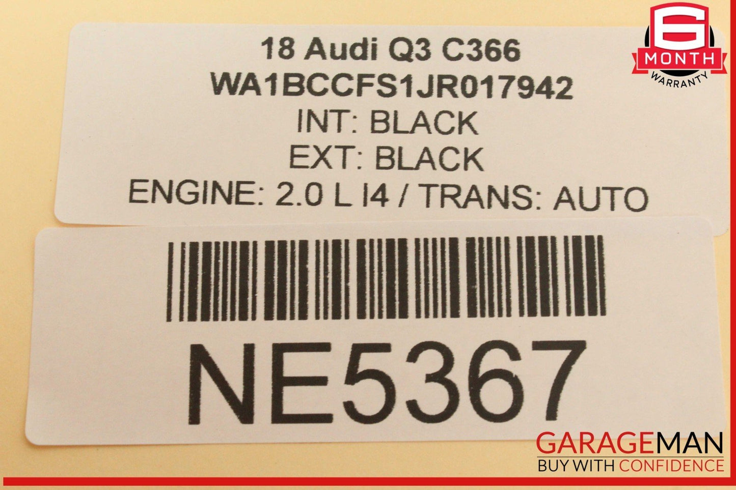 14-18 Audi Q3 A6 SQ5 Front Right Side Seat Adjustment Switch 8K0959748 OEM