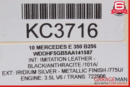 08-16 Mercedes E350 GLK350 C350 Front Left Door Window Regulator Motor Unit OEM