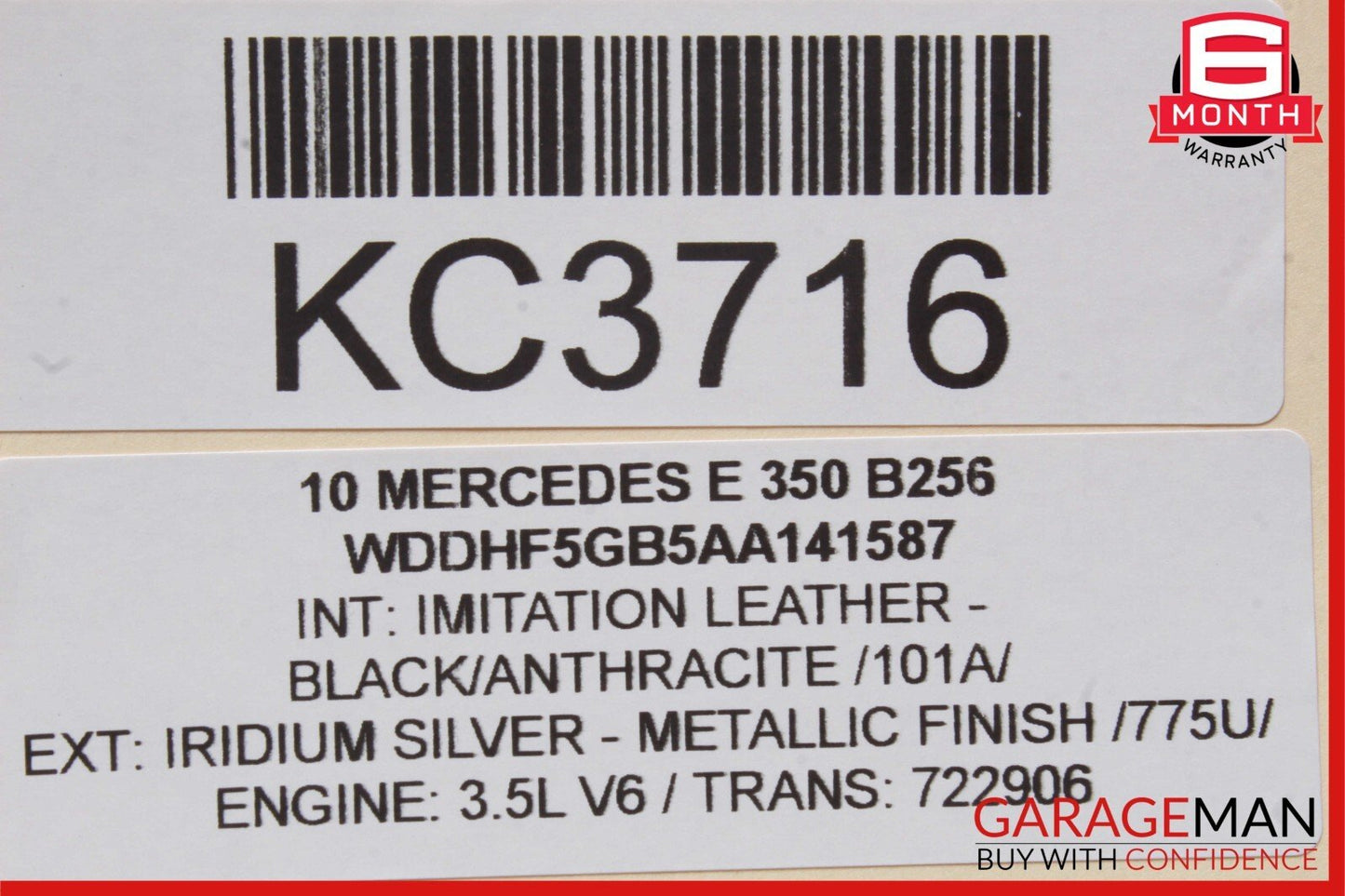 08-16 Mercedes E350 GLK350 C350 Front Left Door Window Regulator Motor Unit OEM