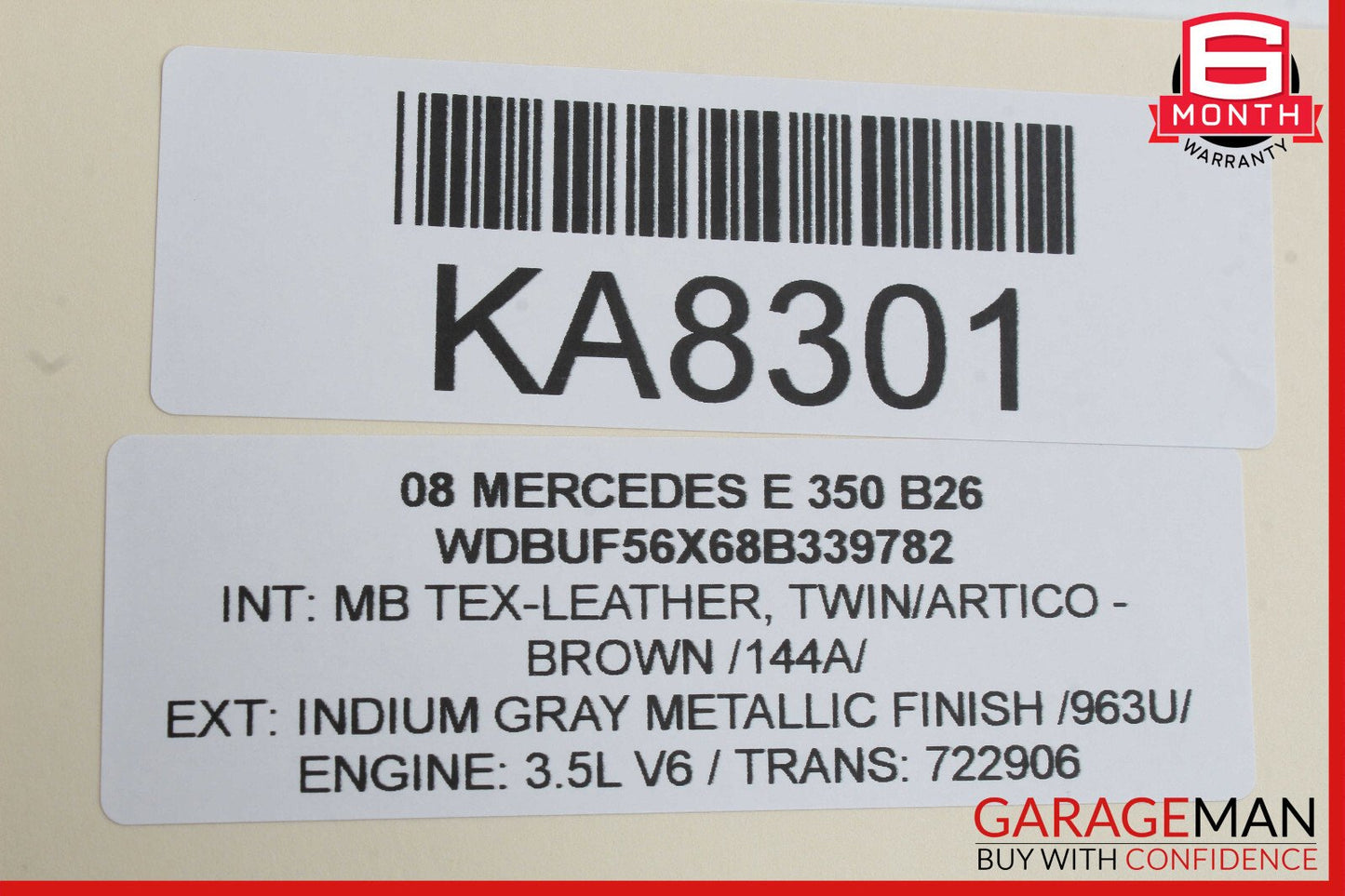 03-09 Mercedes W211 E350 Rear Right Door Control Module 2118703285 OEM
