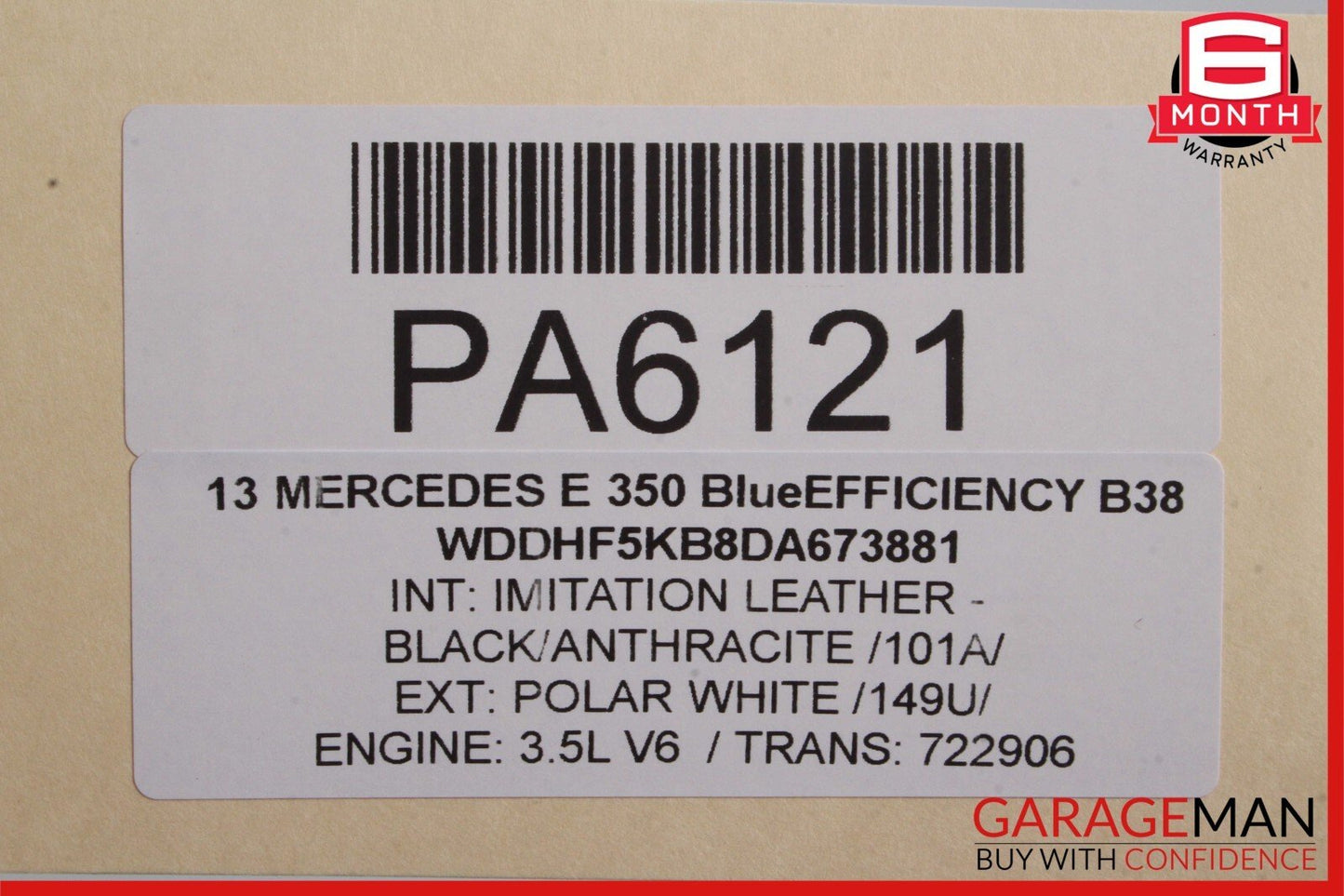 10-13 Mercedes W212 E400 E350 E550 Front Right Side Interior Door Panel Assembly