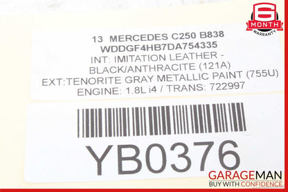 08-20 Mercedes W204 C250 E350 Front Right Wheel Spindle Knuckle Hub Bearing OEM