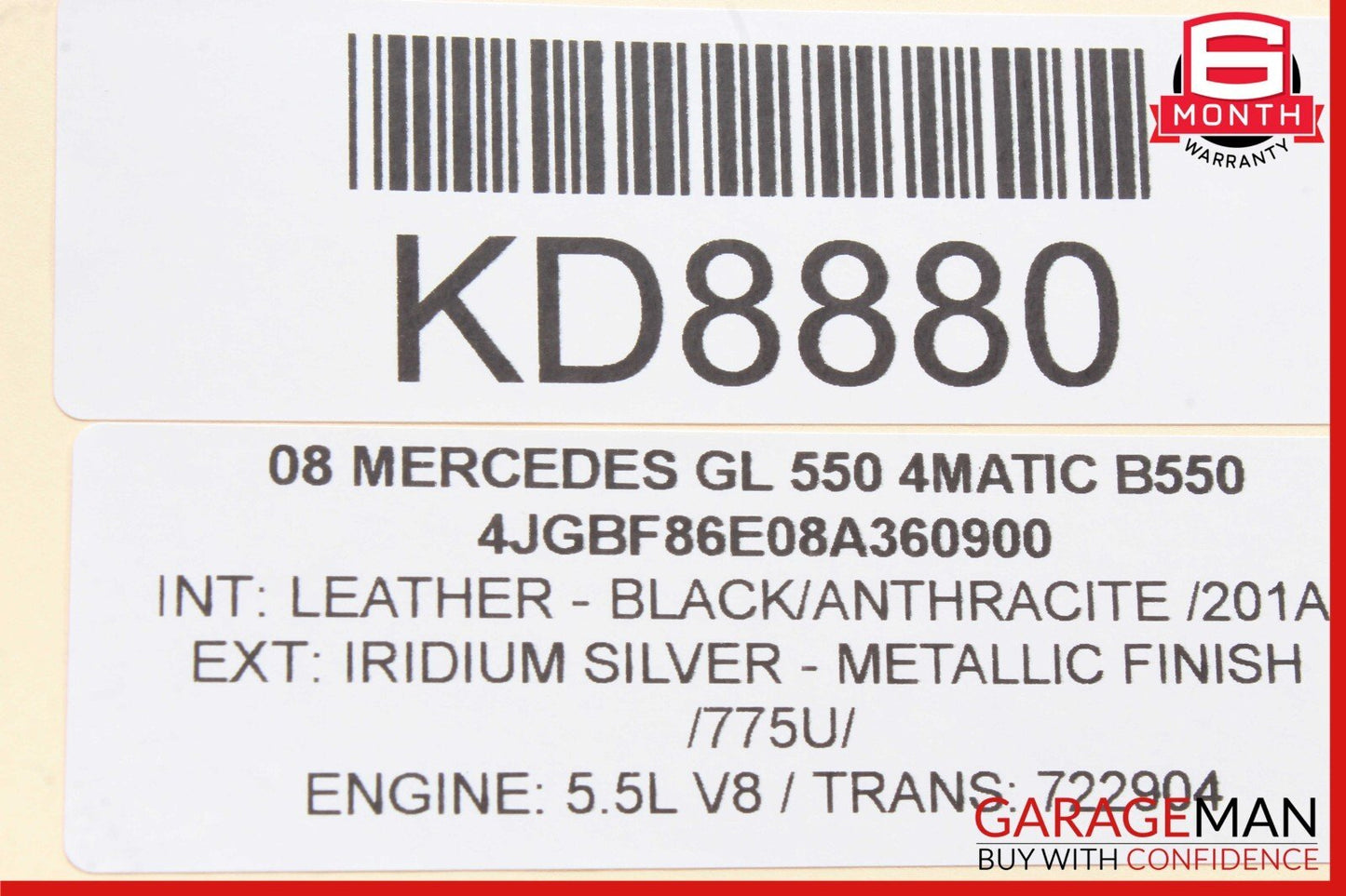06-13 Mercedes X164 GL550 E350 Heated Seat Control Module 2118702026 OEM