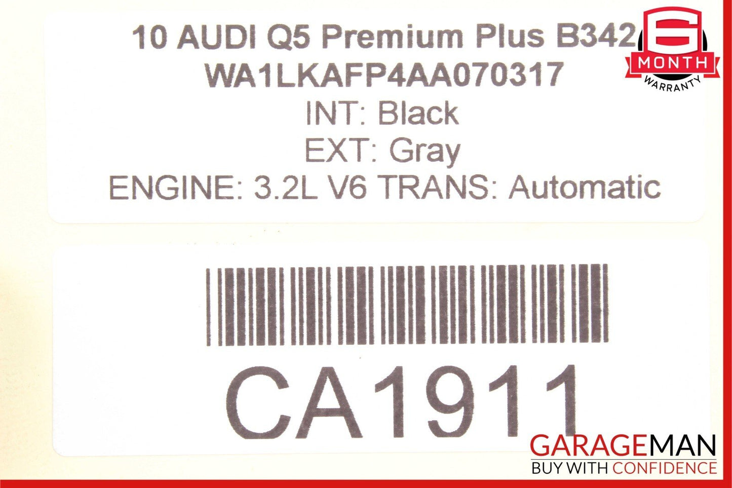 08-18 Audi Q5 A5 Front or Rear Right Passenger Side Exterior Door Handle OEM