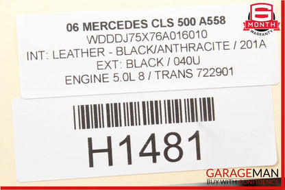 06-11 Mercedes W219 CLS500 Rear Left Side Door Computer Controller Module OEM
