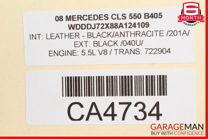 03-11 Mercedes CLS500 CLS550 E320 E550 RWD Front Left Lower Rearward Control Arm