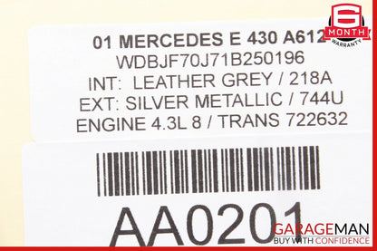 99-02 Mercedes W210 E430 E55 AMG Bose Amp Amplifier Module Unit OEM