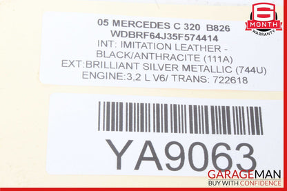 03-11 Mercedes W203 C320 C300 E350 R350 Engine Motor Starter 0061510501 OEM