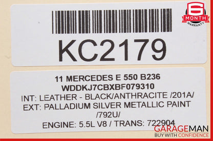 Mercedes W204 C300 C250 E350 Sirius Satellite Radio Receiver Module Unit OEM