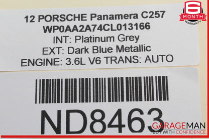 10-16 Porsche Panamera 970 Front Right Side Dash Dashboard Air Bag Airbag OEM