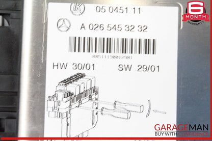 03-12 Mercedes R230 SL500 SL55 AMG Front Left SAM Fuse Box Control Module OEM