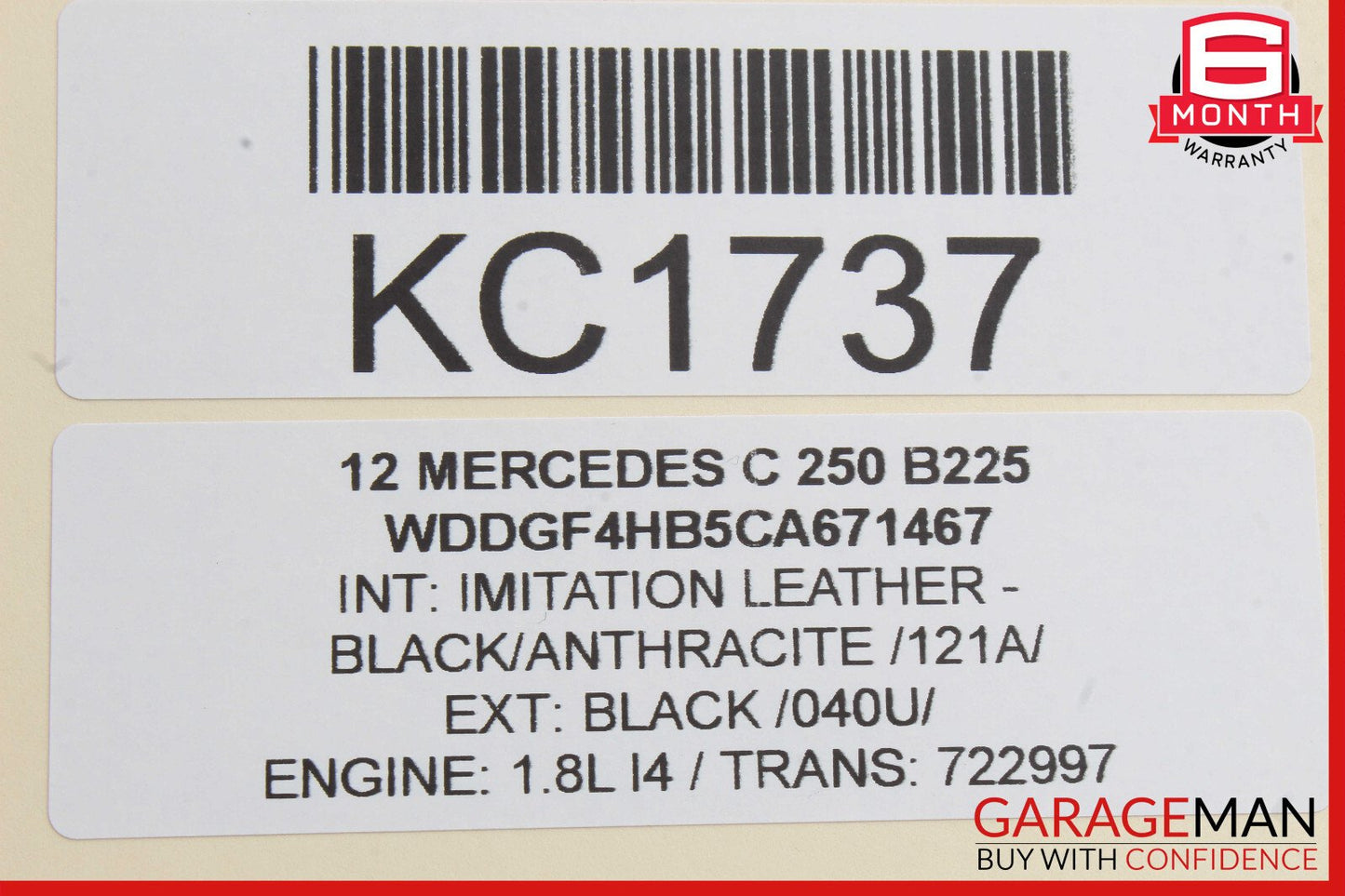 08-14 Mercedes GLK350 C250 C300 Rear Right & Left Side Door Sound Speakers Set