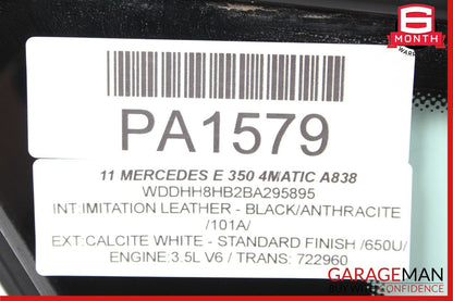11-17 Mercedes W212 E350 Wagon Rear Left Driver Side Quarter Door Window Glass