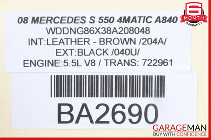 07-09 Mercedes W221 S550 CL65 AMG Ipod Interface Control Module B67824245 OEM